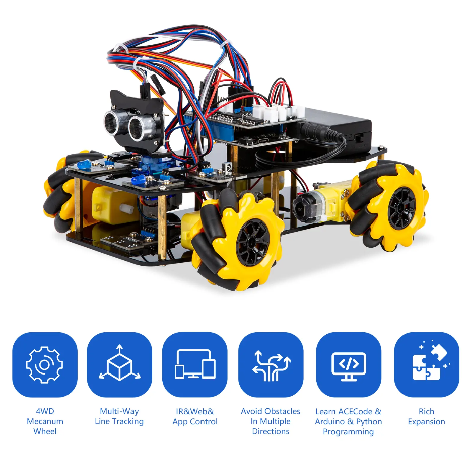 Kit ESP32 Coche Robótico ACEBOTT