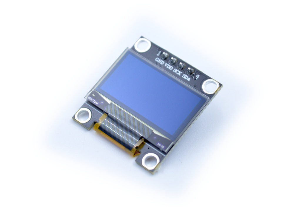 Pantalla OLED 0,96'' 128x64 I2C Blanco