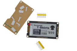 [00036450] Módulo Epaper 2.13" color negro. Comunicación SPI