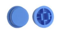 Tecla Pulsador Omron 6x6mm Azul