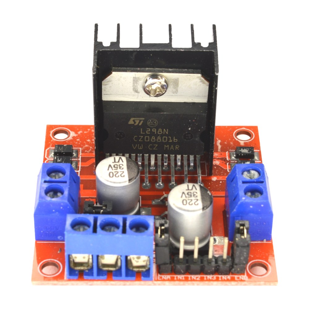 Módulo Motor  Driver L298N Puente H front