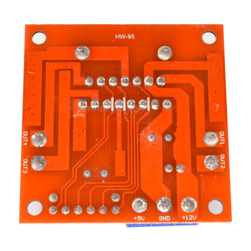Módulo Motor  Driver L298N Puente H back