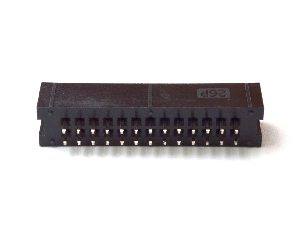 Conector IDC PCB 2,54mm 2x13 pines