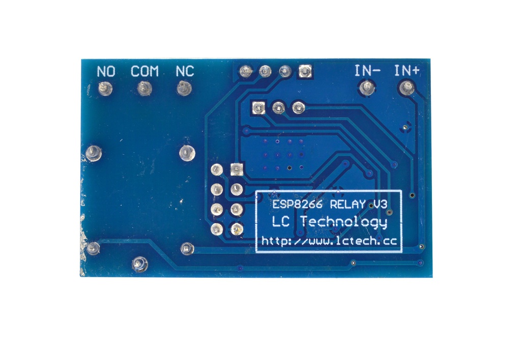 Módulo Relé con Wifi ESP8266 5V botton