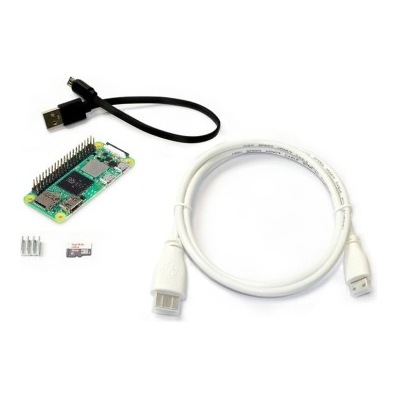 Kit de inicio Raspberry Pi Zero 2W (Versión WH)
