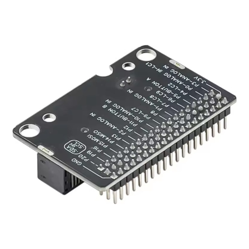 Placa de expansión de E/S para micro:bit (trasera)