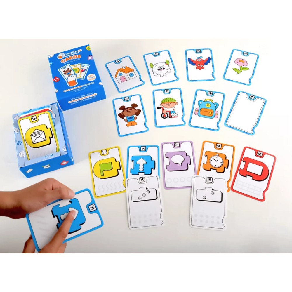 Cartas Tactile Jr