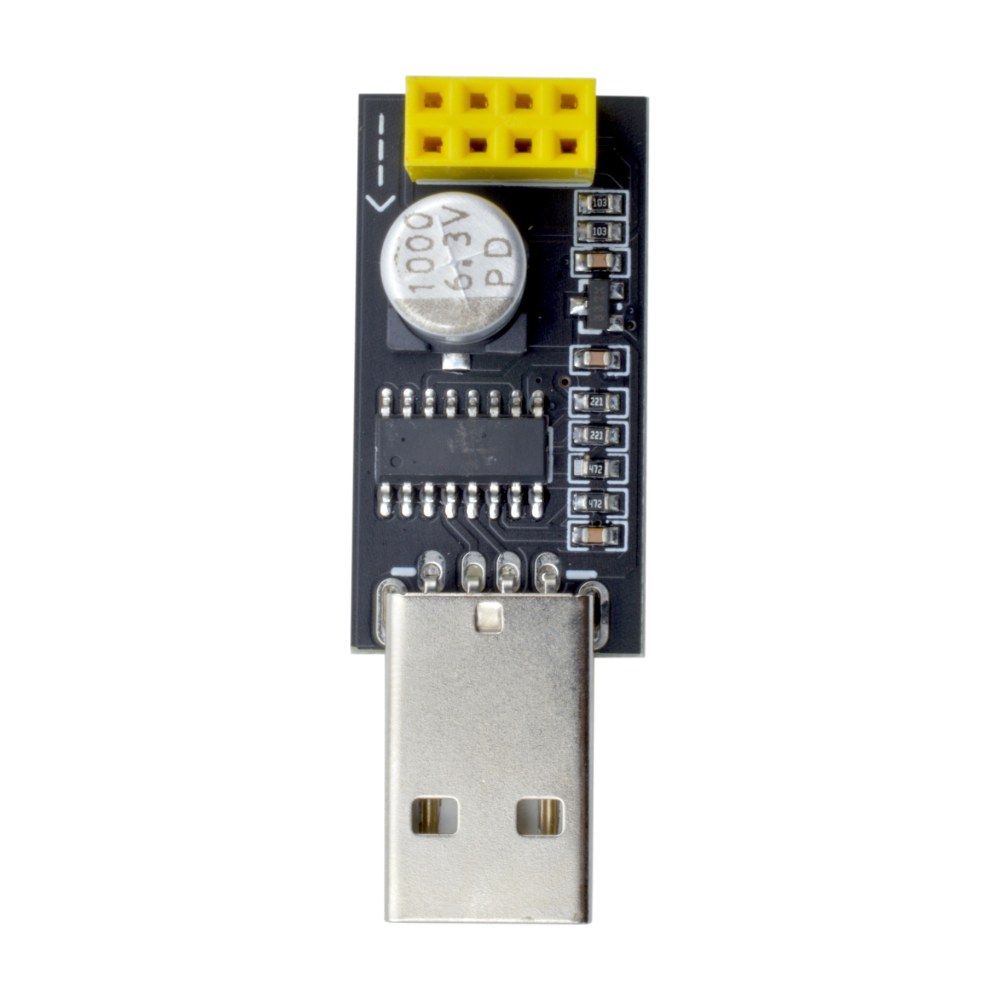 Adaptador módulo WiFi ESP-01 ESP8266 top
