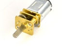Motor N20 DC 6V 100 rpm con reductora de engranaje shank