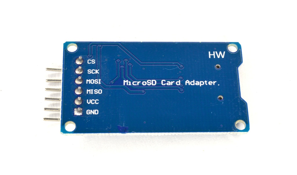 Módulo Lector Tarjeta micro SD HW-125 back