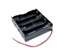 Portapilas 4x18650 sin conector DC