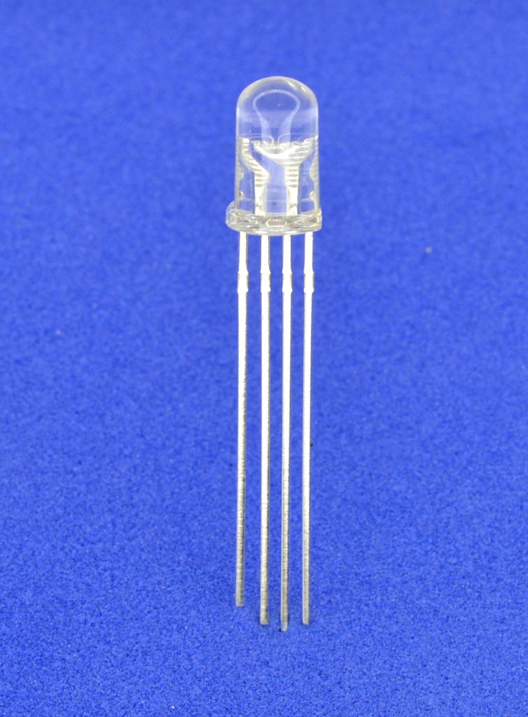 Diodo LED RGB 5mm cátodo común