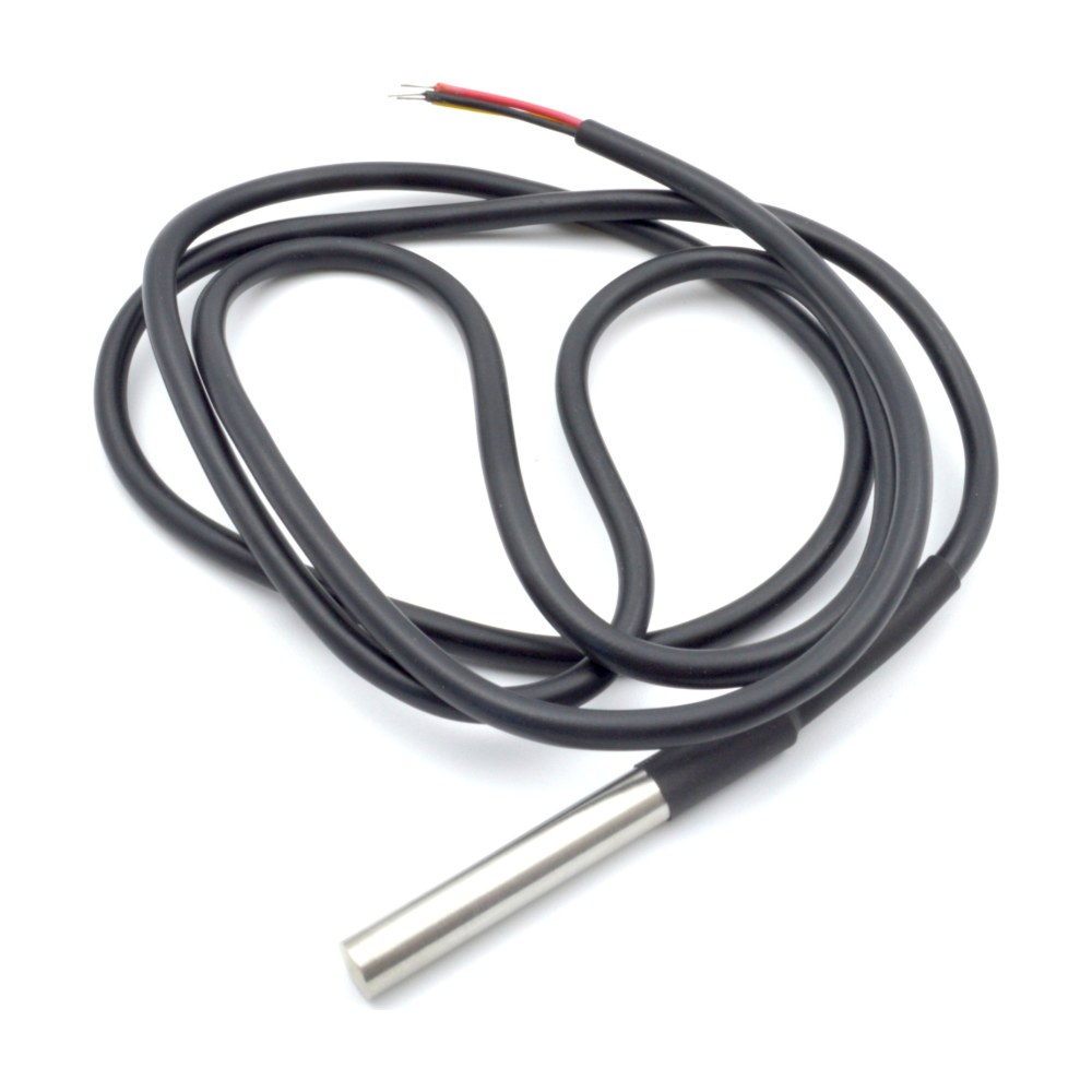 Sonda de temperatura impermeable DS18B20 con adaptador