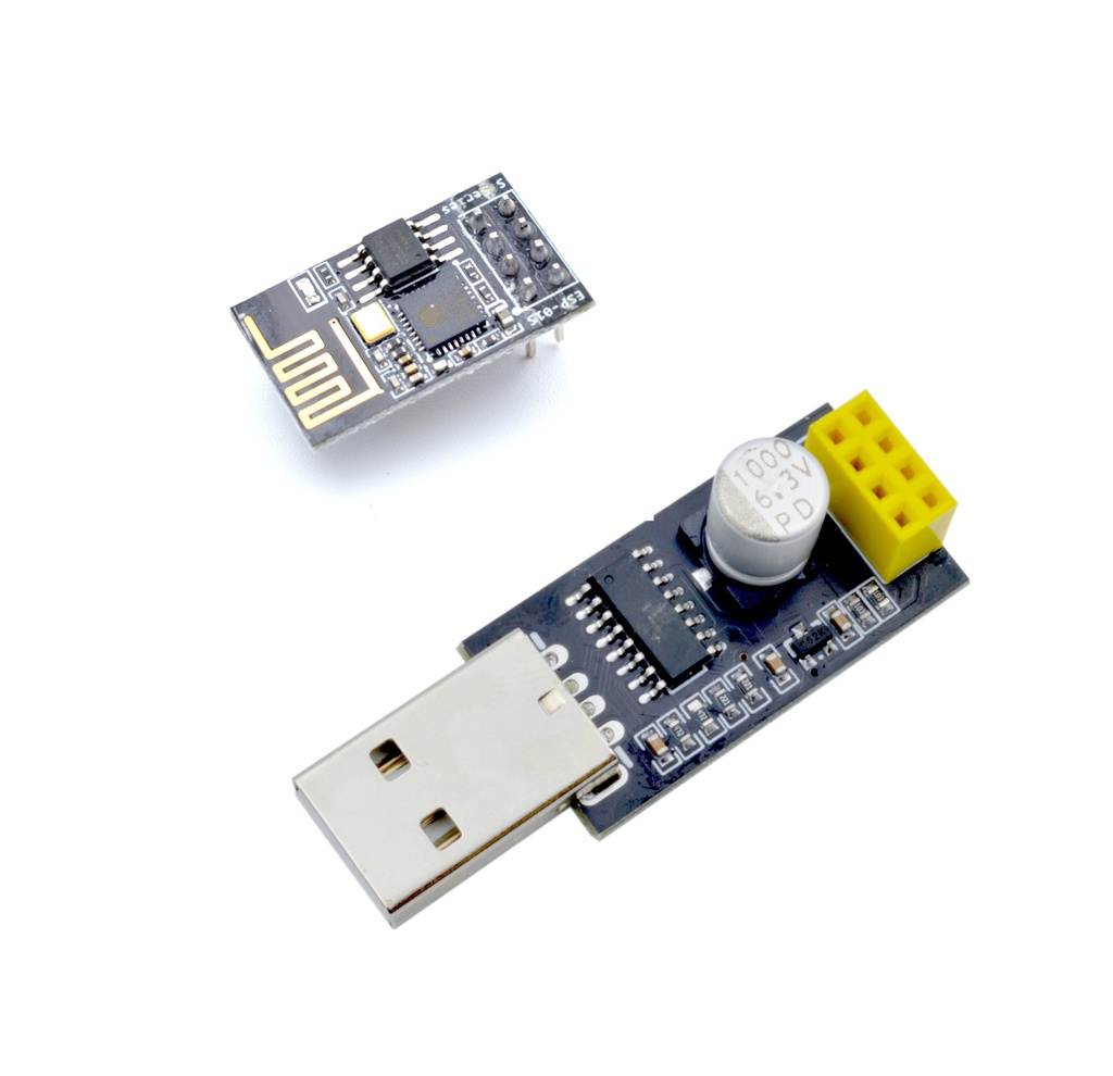 Módulo WiFi ESP-01 ESP8266 +  adaptador