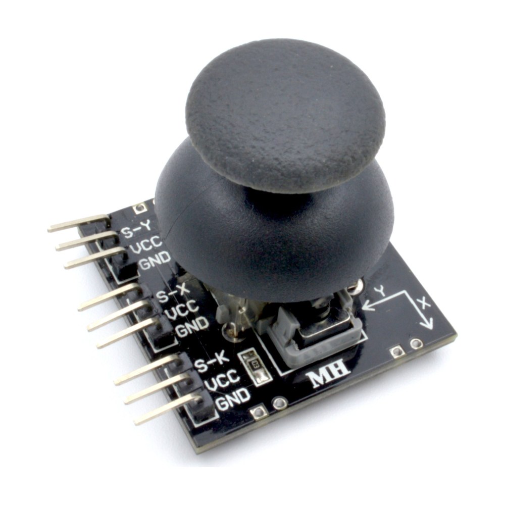 Joystick XY con pulsador