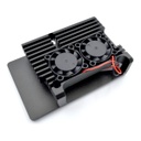 Carcasa de aluminio con ventiladores Raspberry Pi 4