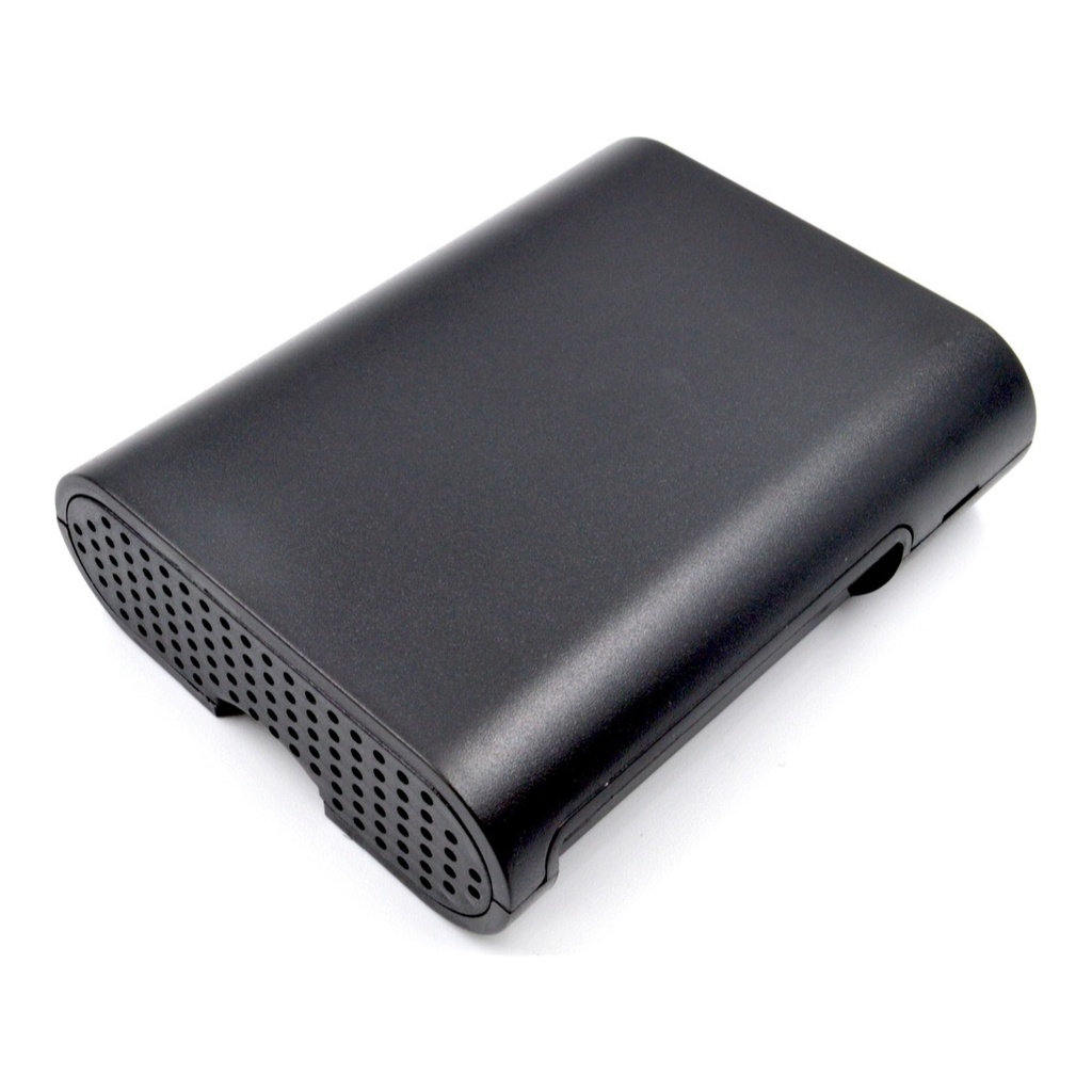 Carcasa de plástico negra para Raspberry Pi 3