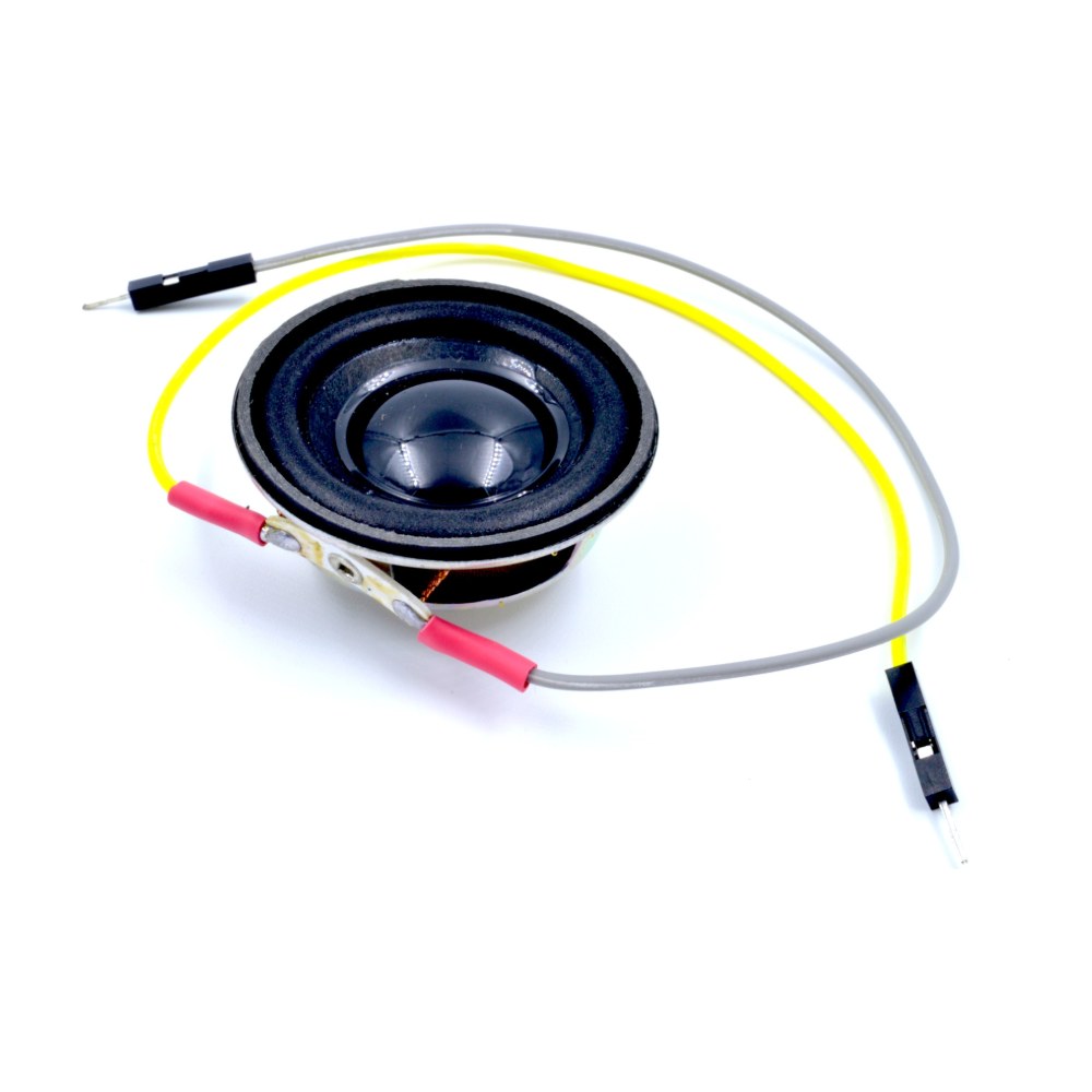 Altavoz 3W 4Ω 30mm con cable Dupont
