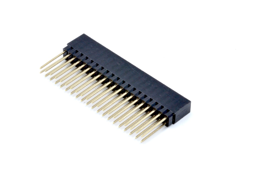 Kit 2 Tiras de pines 1x20 para Raspberry Pi