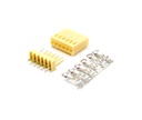 Conector KF2510 de 2,54mm - 6 pines Macho PCB + Hembra + Terminal crimpar