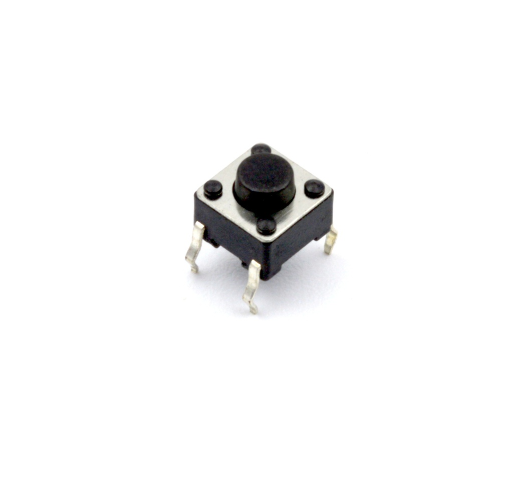 Pulsador Omron 6x6x4.5mm 4 pines