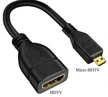 Adaptador Micro HDMI a HDMI macho a hembra para Orange Pi  / Raspberry Pi