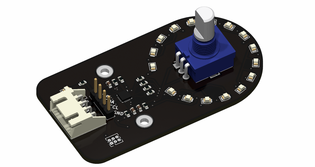 Módulo Encoder con LEDs MentorBit