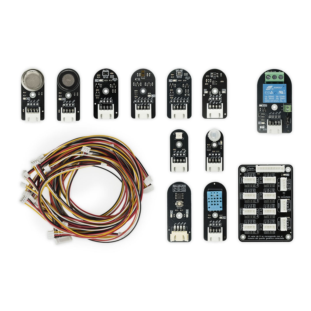 Kit de 12 Módulos MentorBit