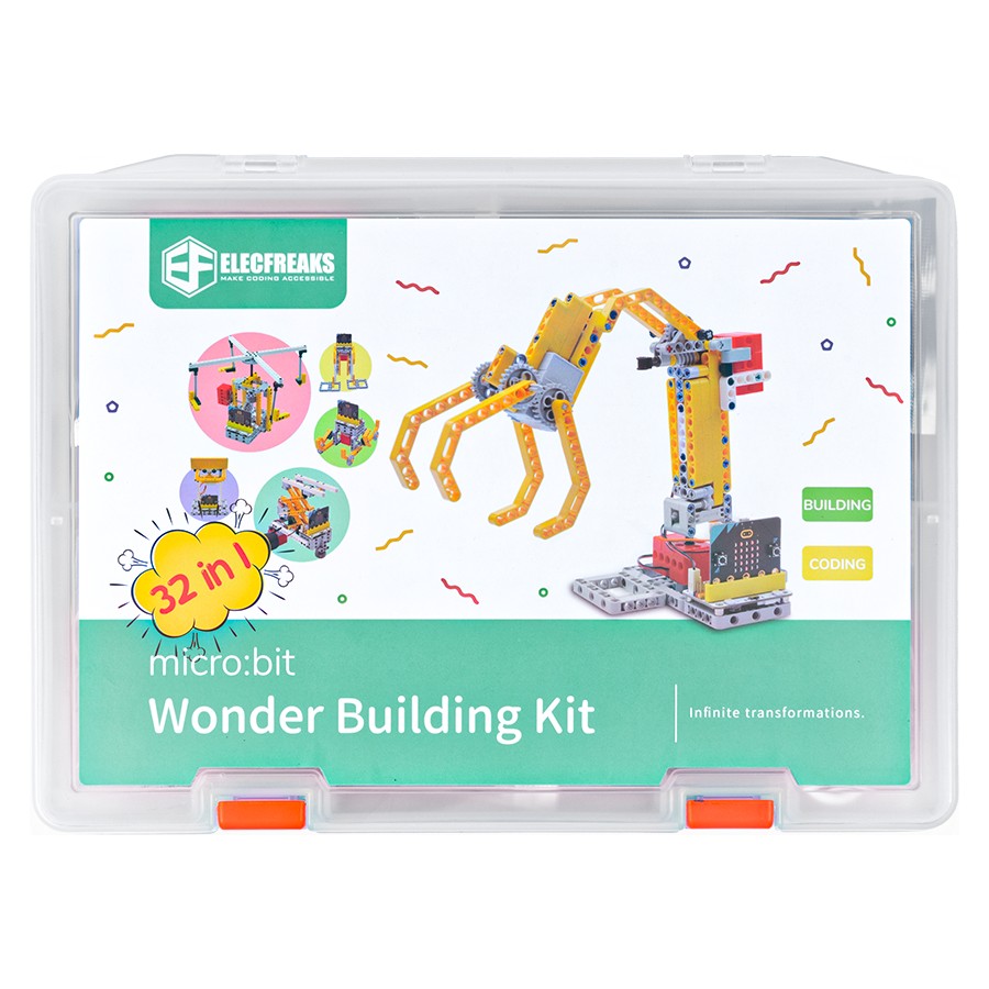 Kit Wonder Building 32 en 1 para micro:bit (sin placa)