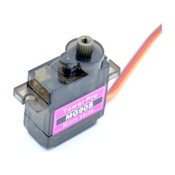 [00010122] Microservo MG90S 180° con engranajes metálicos
