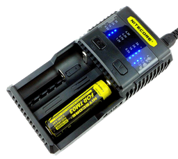 [00010832] Estación de carga NiteCore SC2 Li-ion 2x18650