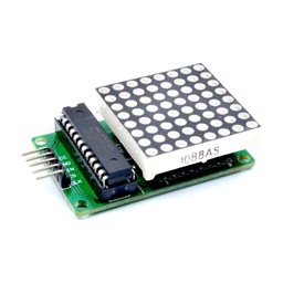 [00016094] Matriz LED 8x8 roja con MAX7219