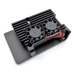 [00017466] Carcasa de aluminio con ventiladores Raspberry Pi 4
