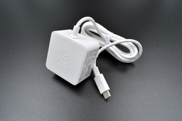 [00017565] Fuente de Alimentación USB-C 3A Raspberry PI4 Blanco