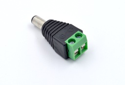 [00019972] Conector DC Jack Macho 5,5 x 2,1 mm borna