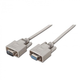 [00028080] Cable DB9 DSUB9 RS232 macho-hembra 1,5m