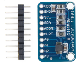 [00037396] ADC 16 bits, 4 canales, ADS1115 I2C