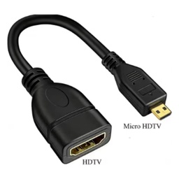 [00037563] Adaptador micro HDMI macho a HDMI hembra