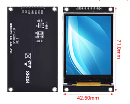 [00040279] Pantalla TFT 2.4 pulgadas 240x320 interfaz SPI
